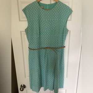 Evan-Picone Mint Green Dress